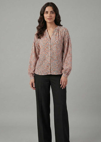 Floral Blouse Shirt For Women