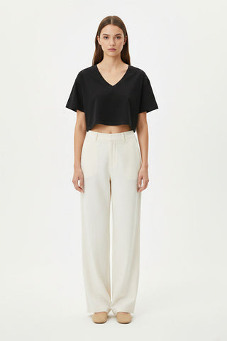 V Neck Crop-Top For Women