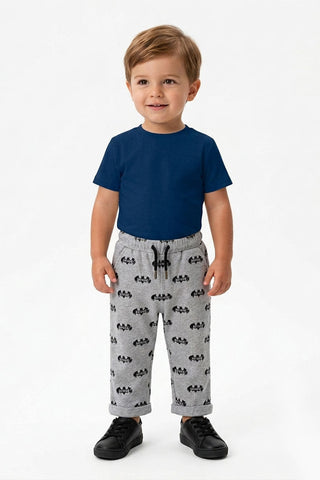 Character Graphic Trousers For Baby Boy