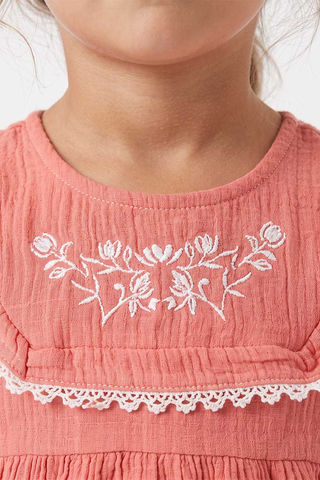 EMBROIDERED DRESS FOR BABY GIRLS