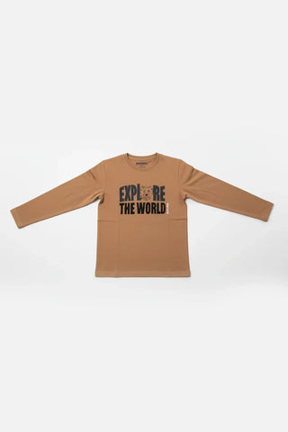 Long Sleeve Graphic T-Shirt For Boy