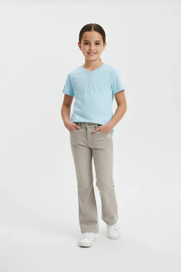Solid T-Shirt For Girl