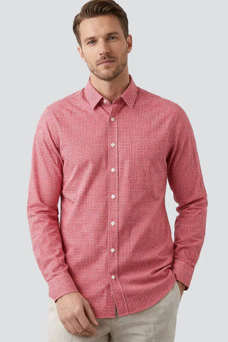 Check Shirt For Men - Pink - MEME