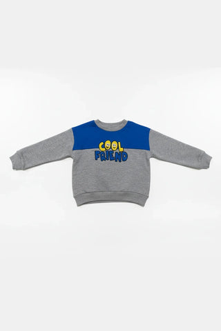 Sweatshirt For Baby Boy - Blue