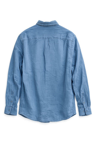 Denim Button Down Shirt For Men