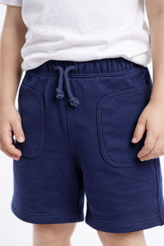 Drawstring Pocket Shorts For Baby Boy