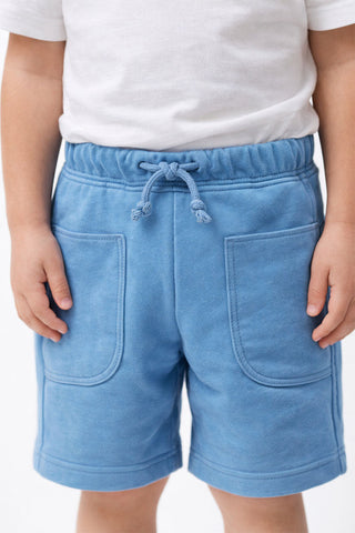 Drawstring Pocket Shorts For Baby Boy