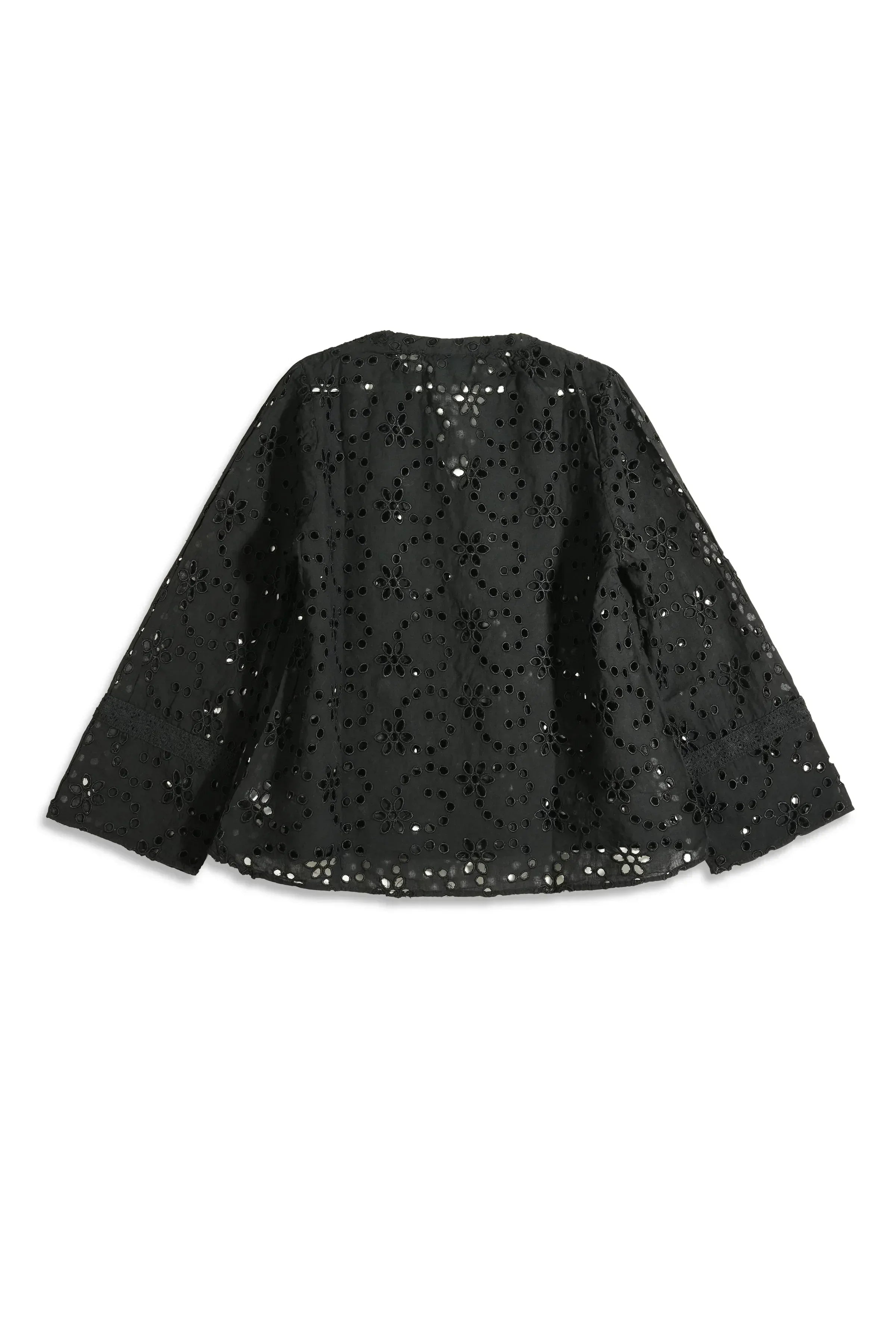 Embroidered Shirt for Women - Black - MEME