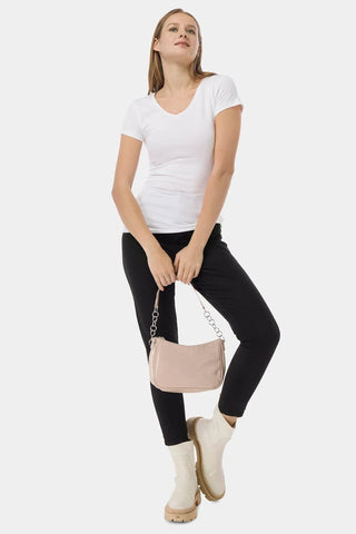 Solid T-Shirt For Women