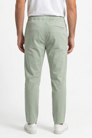 Drawstring Straight Fit Pants For Men