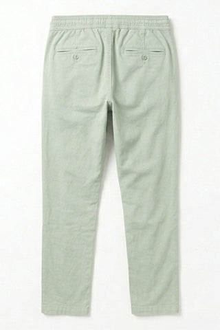 Drawstring Straight Fit Pants For Men