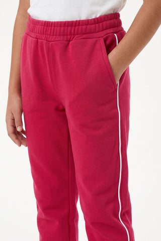 JOGGER TROUSERS WITH PIPING DETAIL FOR GIRLS
