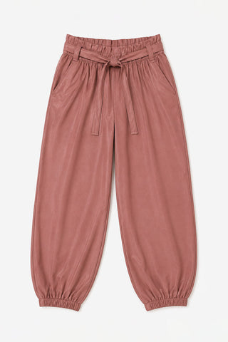 ELASTICATED WAISTBAND PANTS FOR GIRLS