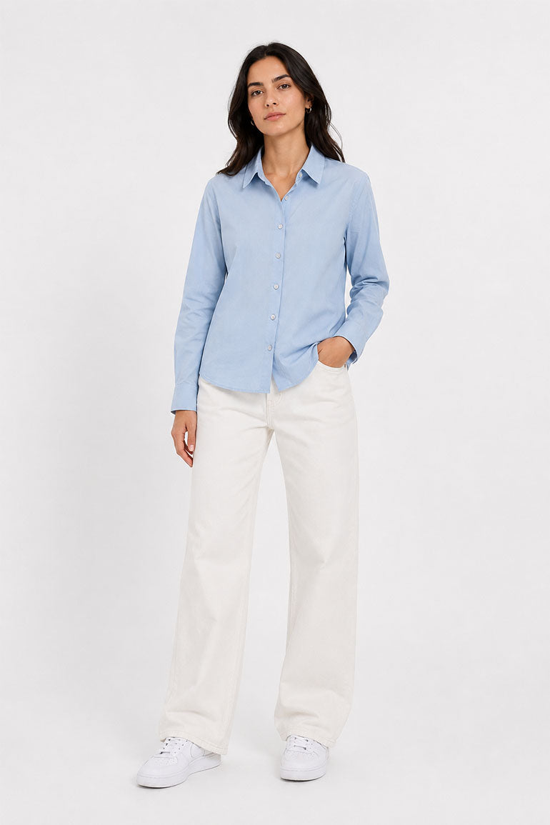 BUTTON DOWN SHIRT FOR WOMEN