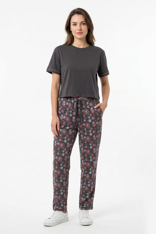 Printed Pj Set For Women