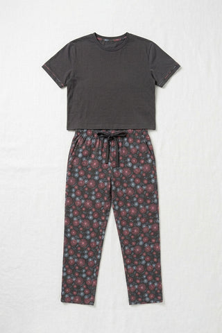 Printed Pj Set For Women
