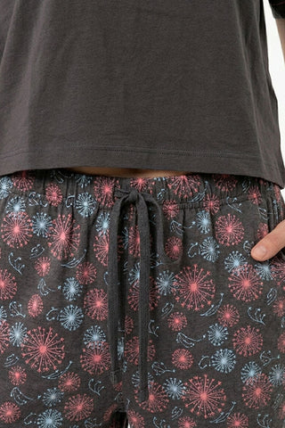 Printed Pj Set For Women