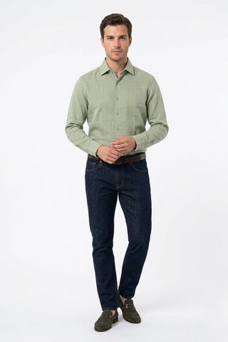 Textured Button Down Shirt For Men
