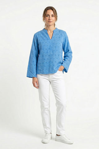 EMBROIDERED BLOUSE FOR WOMEN