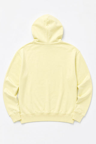 EMBROIDERED SLOGAN PULLOVER HOODIE FOR MEN