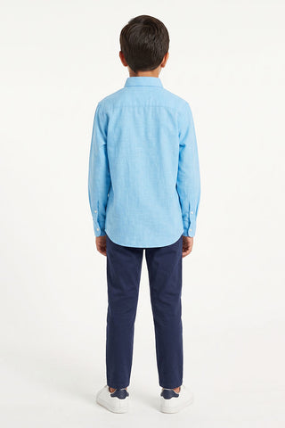 Button-Down Long-Sleeve Shirt for Boys