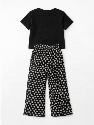 Printed Pj Set For Girl
