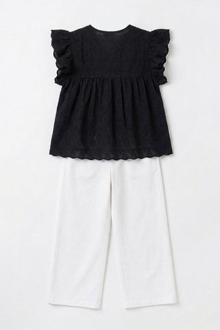 Embroidered Co-Ord Set For Girl