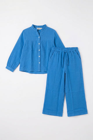 TEXTURED CO-ORD SET FOR GIRLS