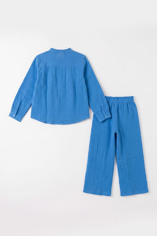 TEXTURED CO-ORD SET FOR GIRLS