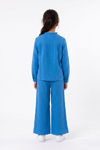 TEXTURED CO-ORD SET FOR GIRLS