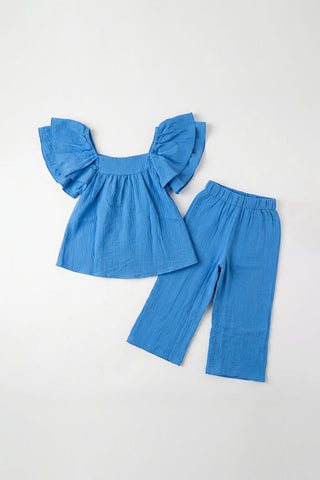 RUFFLED CO-ORD SET FOR BABY GIRLS