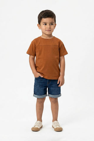 POCKET DETAIL T-SHIRT FOR BABY BOYS