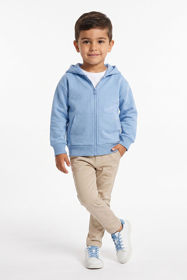 Zip-Up Hoodie for Baby Boys