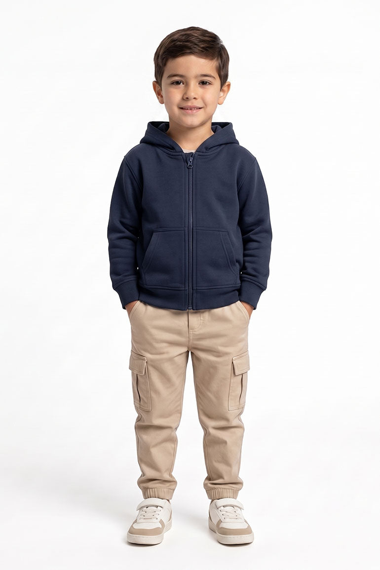 Zip-Up Hoodie for baby boys
