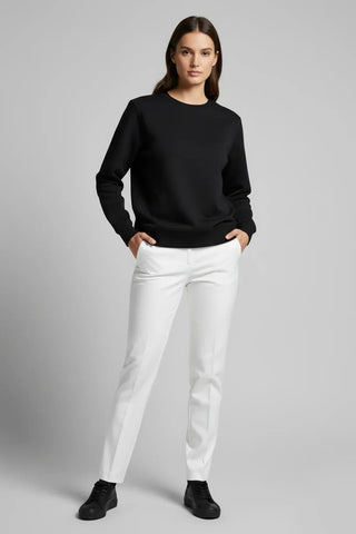 Crew Neck Sweatshirt For Women