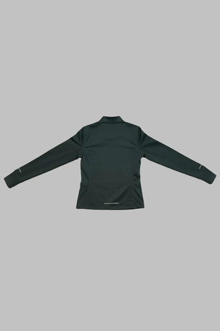 Half-Zip Activewear Top For Women - Verde Menta