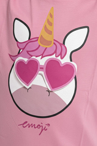Emoji Printed T-Shirt For Baby Girl