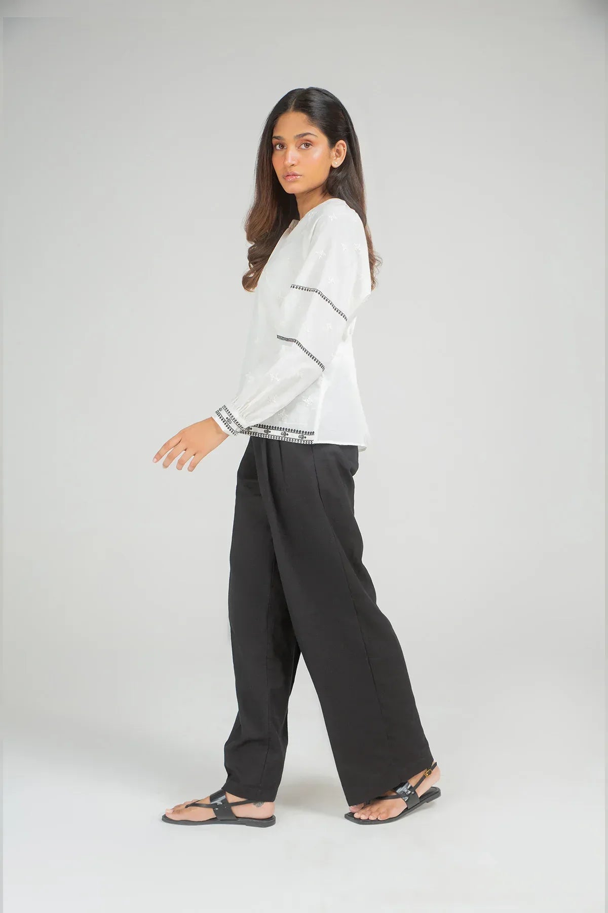 Solid Shirt For Women - White - New Arrival - MEME