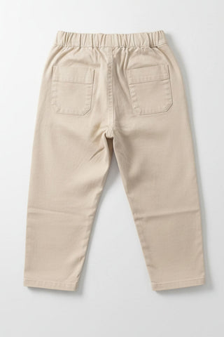 Drawstring Pocket Pants For Baby Boy
