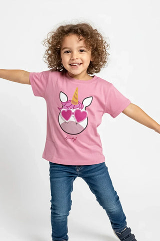 Emoji Printed T-Shirt For Baby Girl