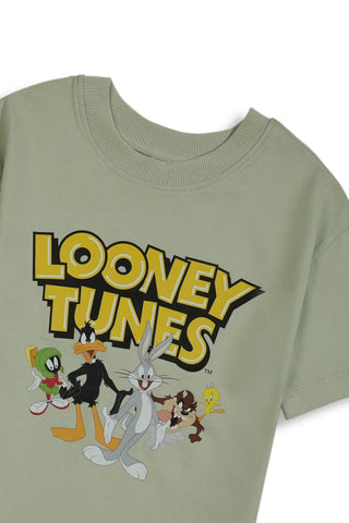 Loony Tunes Crew Neck T-Shirt for Boy