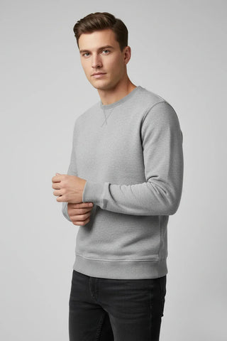 Crew Neck Sweatshirt For Men