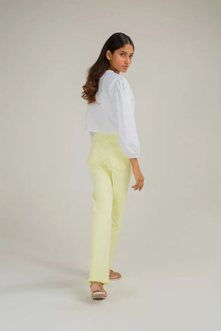 Embroidered Top For Women - White - New Arrival - MEME