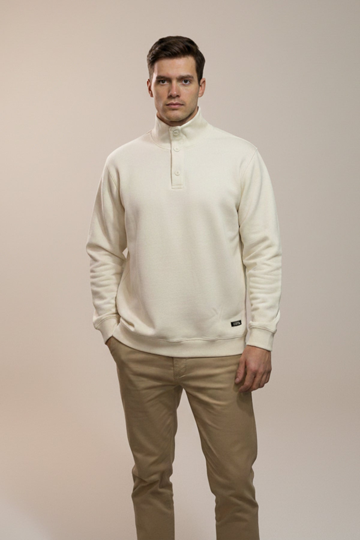 High-Neck Sweatshirt For Men