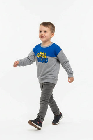 Sweatshirt For Baby Boy - Blue