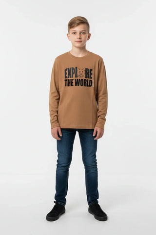 Long Sleeve Graphic T-Shirt For Boy