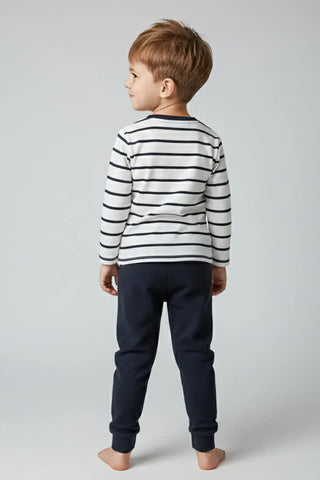Striped Long Sleeve T-Shirt For Baby Boy