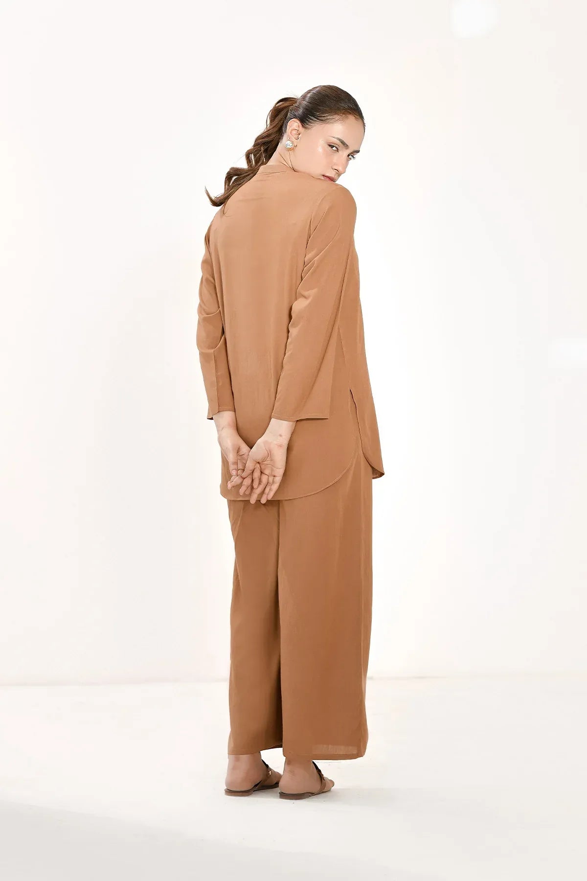 CO ORD Set for Women - Pale Copper - MEME