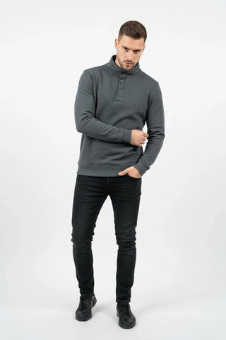 High-Neck Sweatshirt For Men