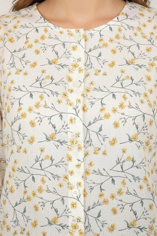 Floral Print Top For Women